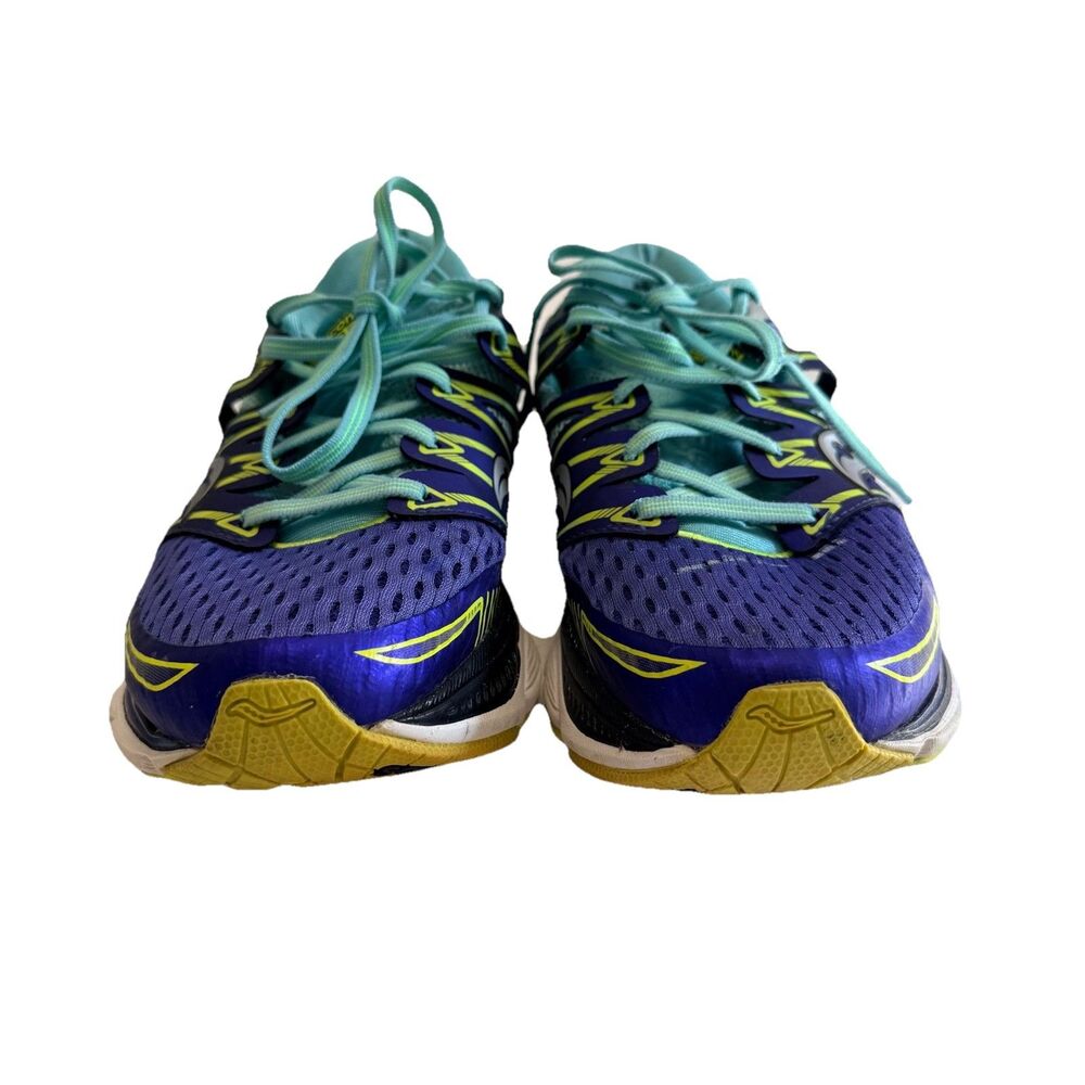 Saucony ISO Triumph Blue Teal Athletic Running Shoes Sneakers Womens Sz 9 - Picture 5 of 12
